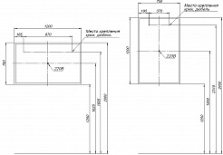 Aquanet Зеркало Оптима 120x75 – фотография-5